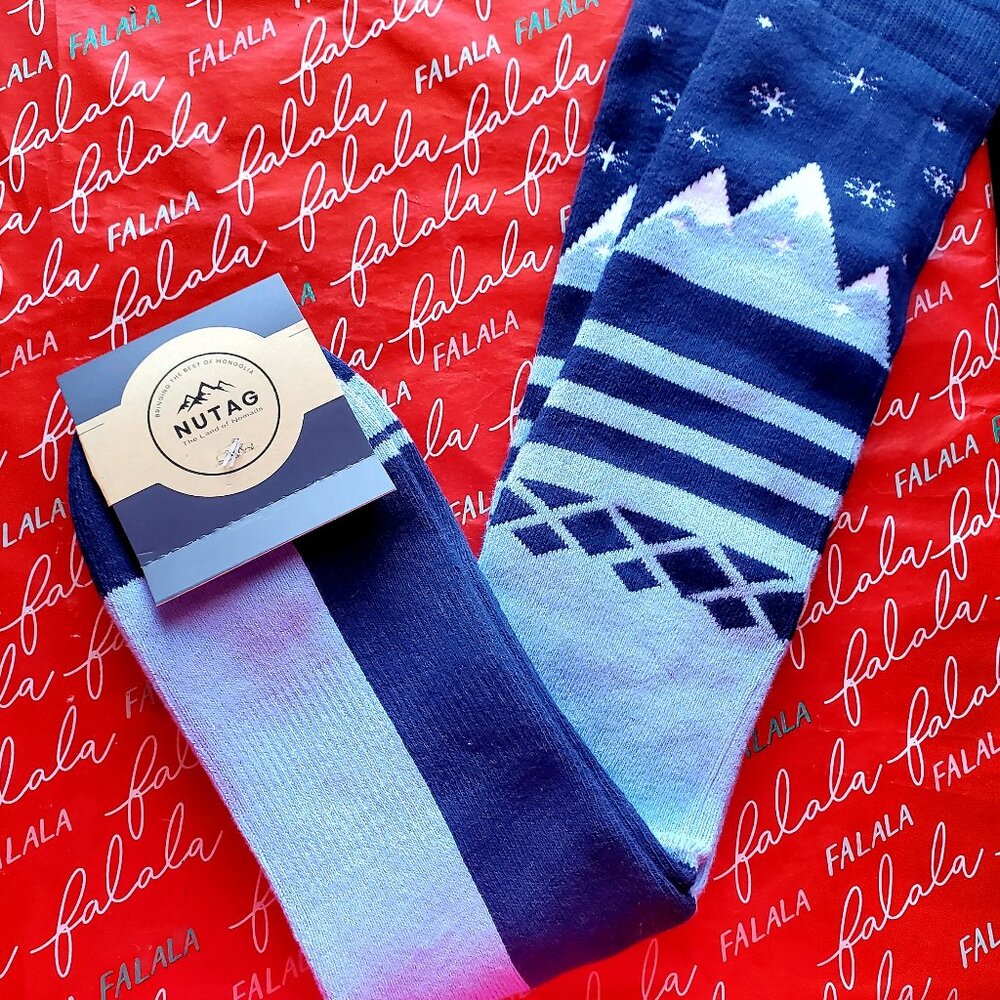 Merino wool long socks